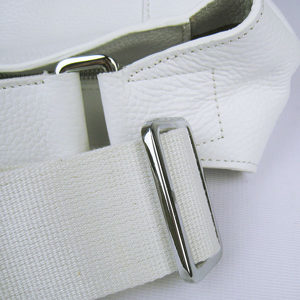 Knockoff Hermes Good News H Women Shoulder Bag White H2801 - Click Image to Close